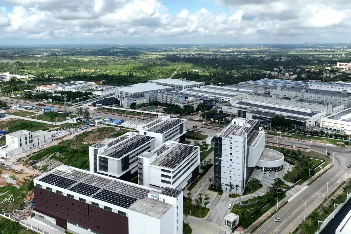 Ding’an Sanayi Parkı’nda Dönüşüm