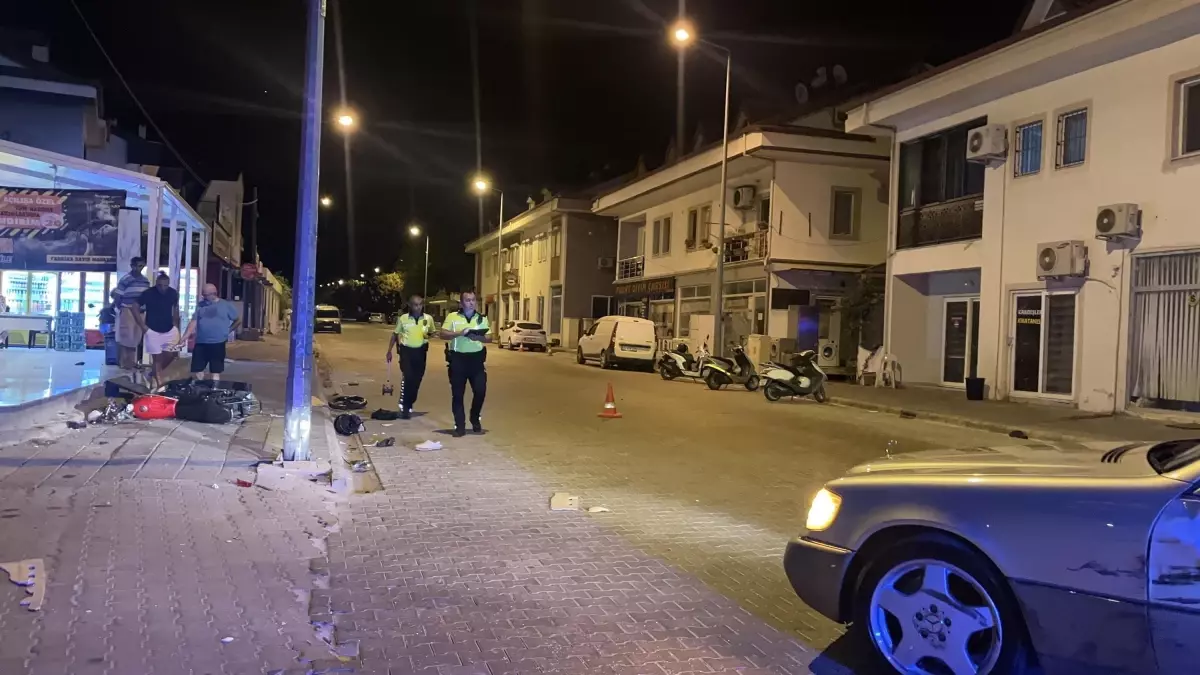 Fethiye’de motosiklet kazası: 1 ölü