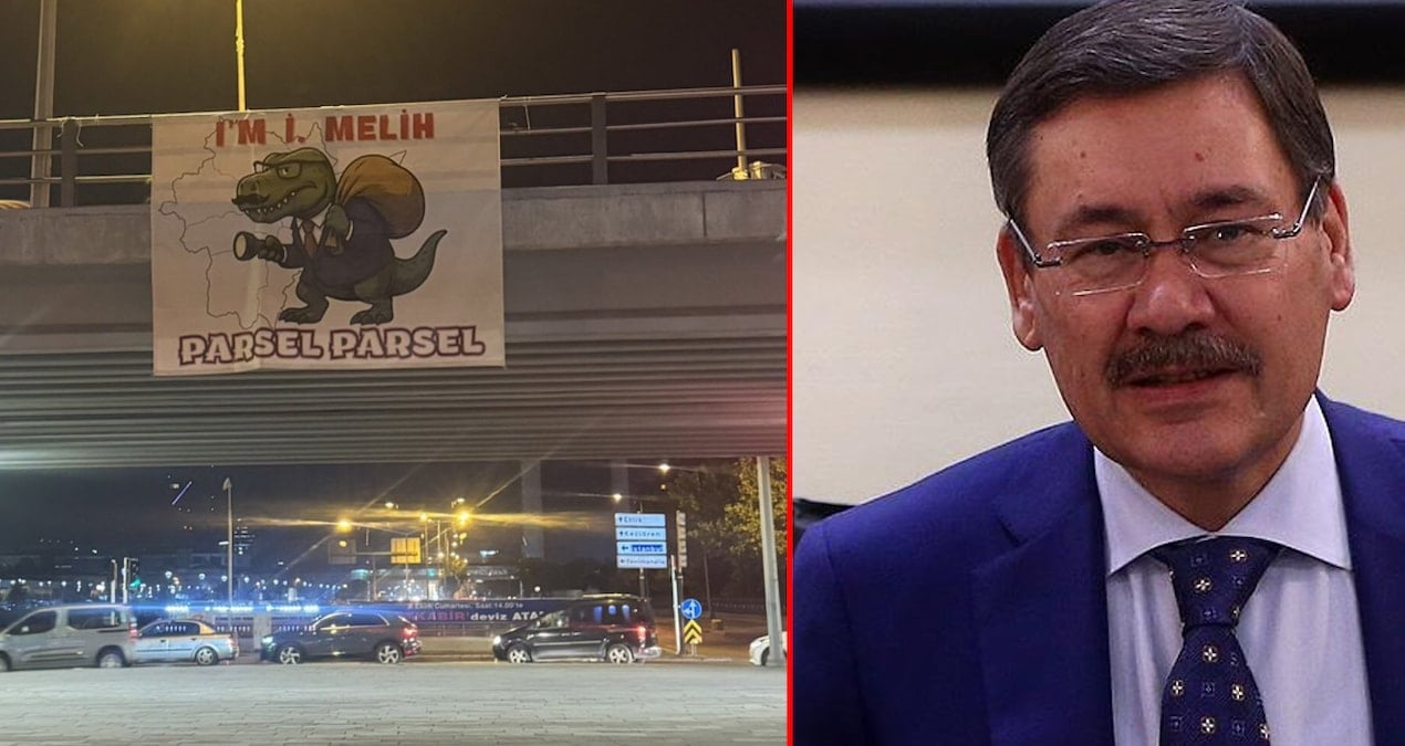 Melih Gökçek’e bir pankart şoku daha
