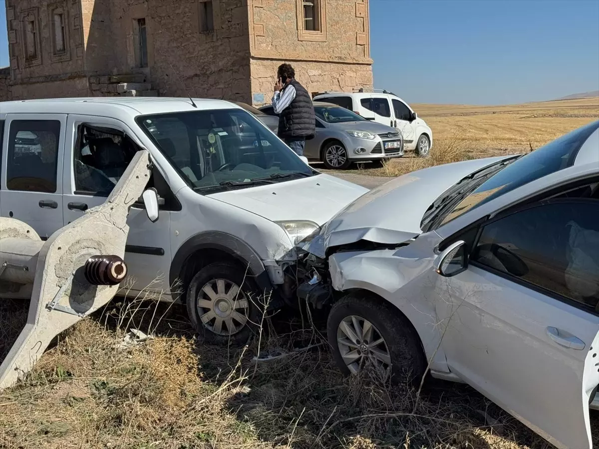 Aksaray’da Çarpışma: 1 Yaralı