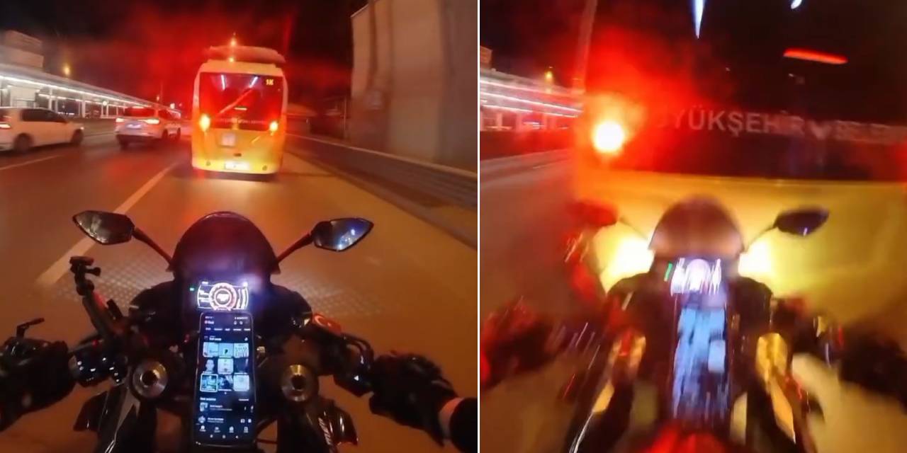 “Allah’ım sana geliyorum” dedi: Önündeki otobüse çarptı!