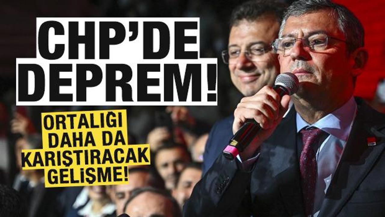 CHP’yi sarsacak gelişme! Ortalığı karıştıracak iddia!