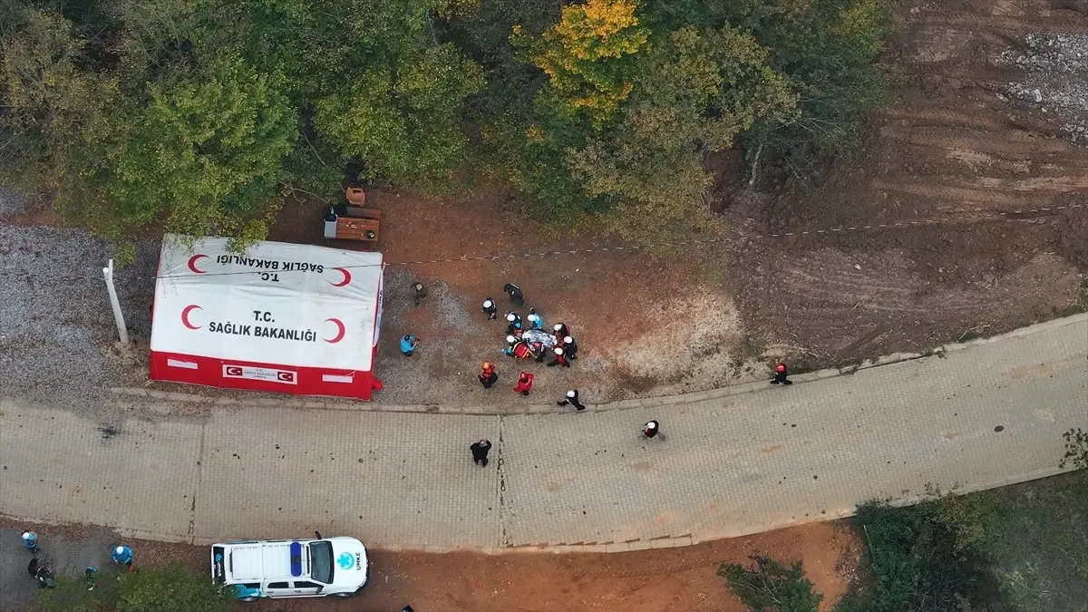 Düzce’de Orman Yangını Tatbikatı Yapıldı