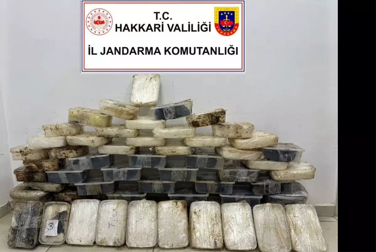 Hakkari’de 81 Kilo Metamfetamin Ele Geçirildi