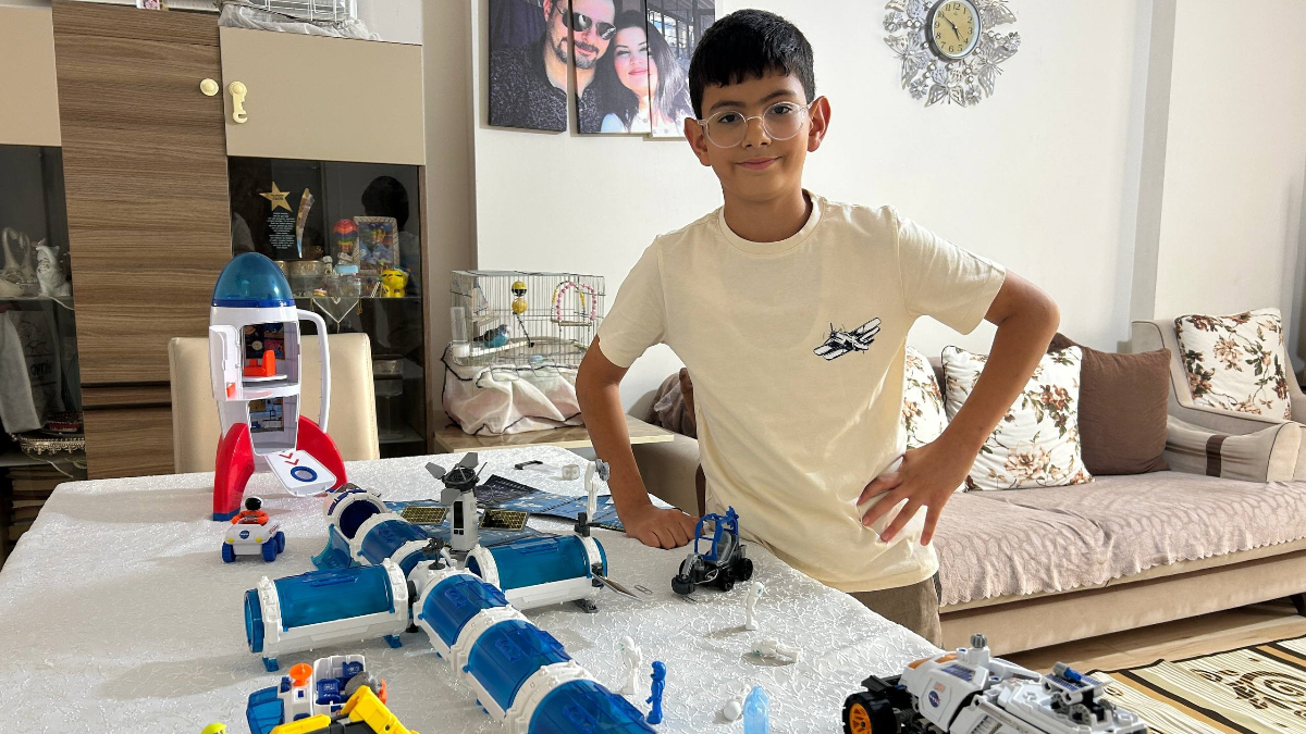 Hatay’da 11 yaşındaki Türk dahiye, ABD’den davet