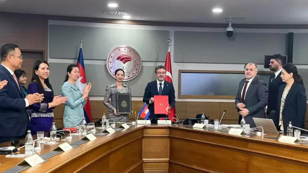Türkiye ile Kamboçya arasında ‘Karma Ekonomik Komisyonu Protokolu’ imzası!