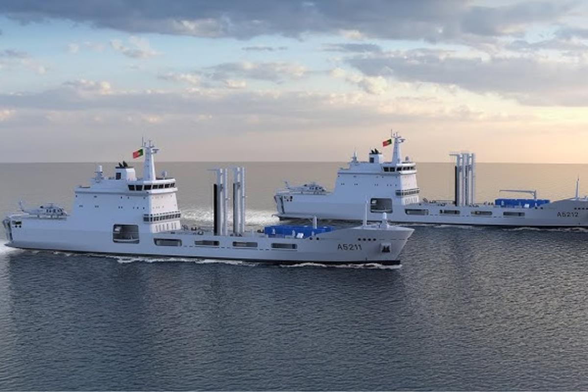 Türkiye’nin Portekiz için üreteceği askeri gemilerin ilkinin yapımına başlandı