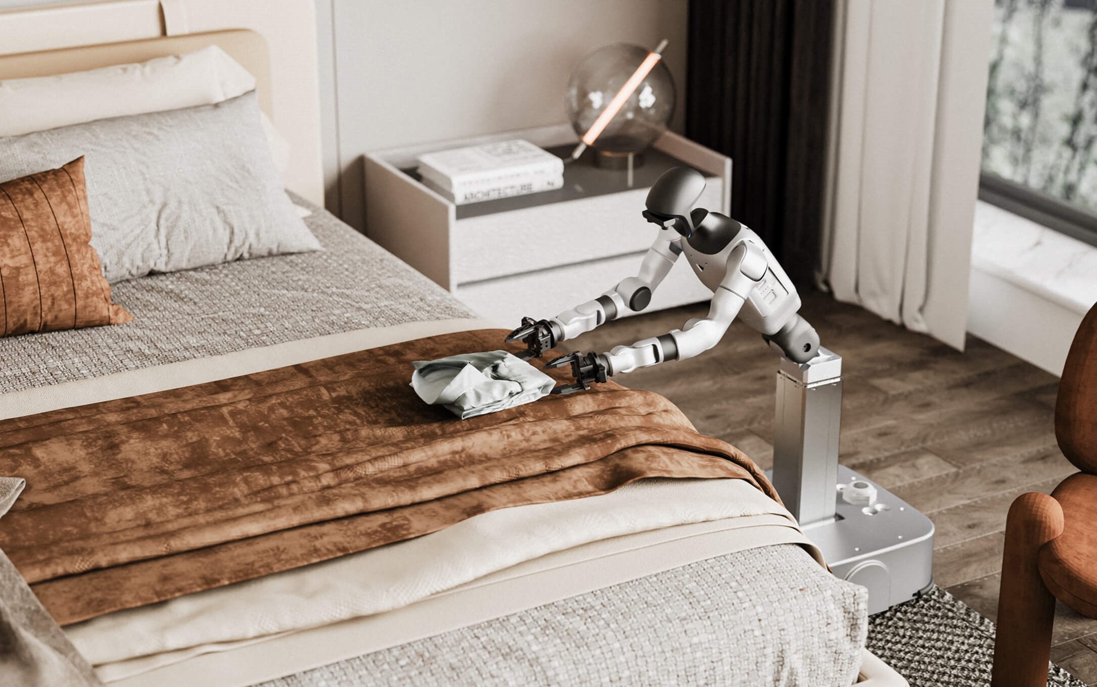 Unitree, ilk tekerlekli insansı robotunu tanıttı: Görüyor ve öğrenebiliyor