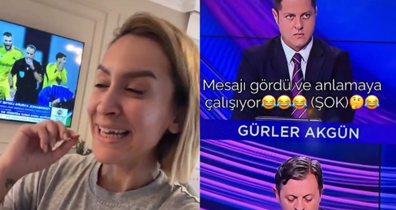 Ünlü spiker canlı yayında baba olacağını öğrendi! Eşinin çektiği video gündem oldu