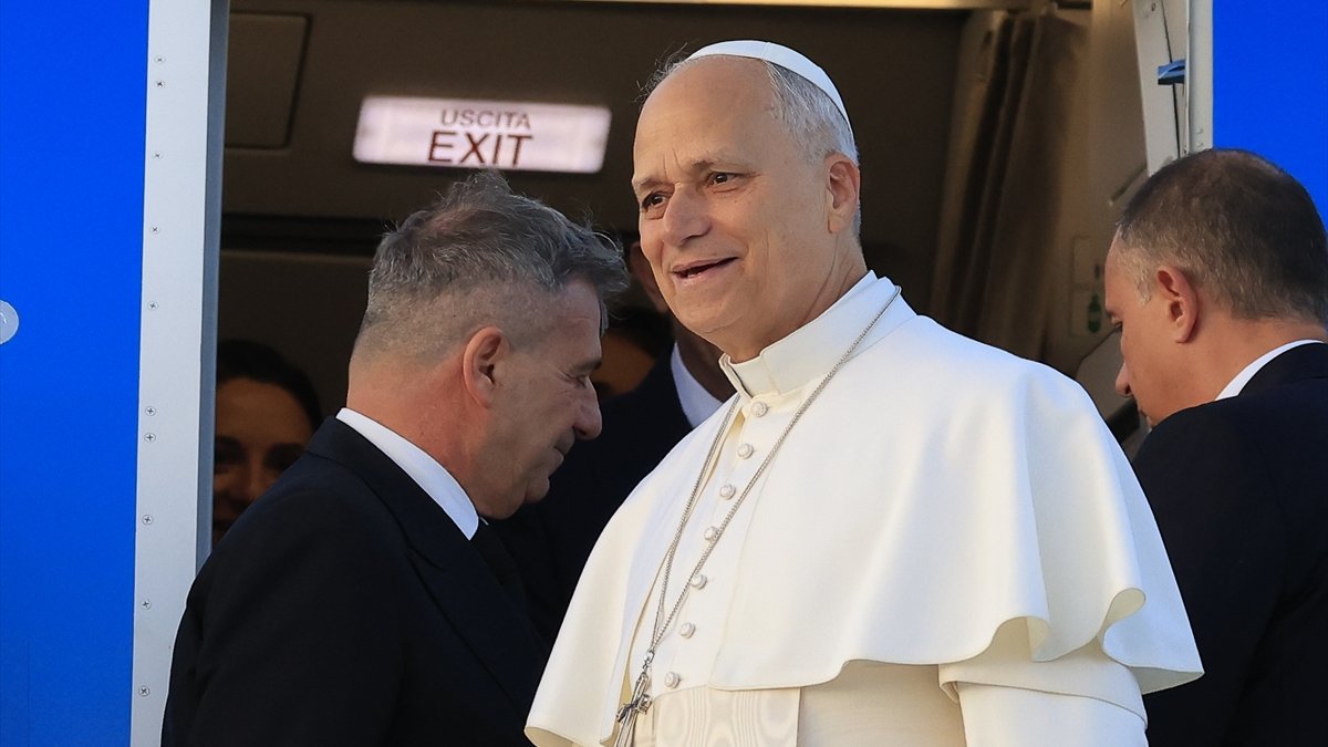 Vatikan Devlet Başkanı Papa 14. Leo, Türkiye’ye hareket etti