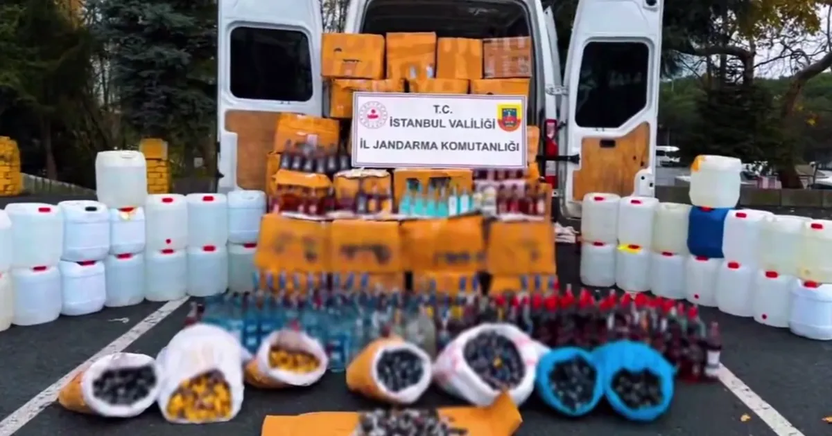 17 ilde on binlerce litre sahte alkol ele geçirildi!