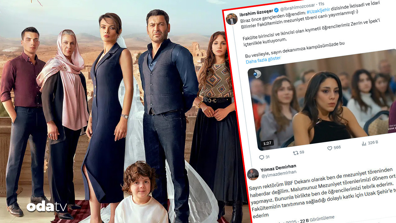 Gündem Uzak Şehir: Mezuniyet damgası… Rektör ve Dekan ne dedi