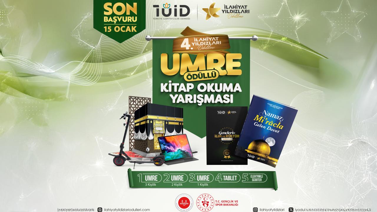 TÜİD’den umre ödüllü kitap okuma yarışması