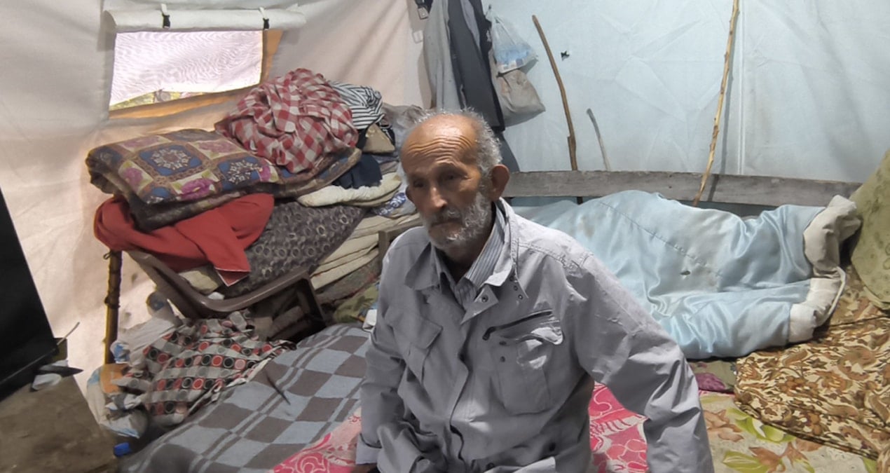 Üç yıldır çadırda kalan depremzede: Tir tir titriyorum