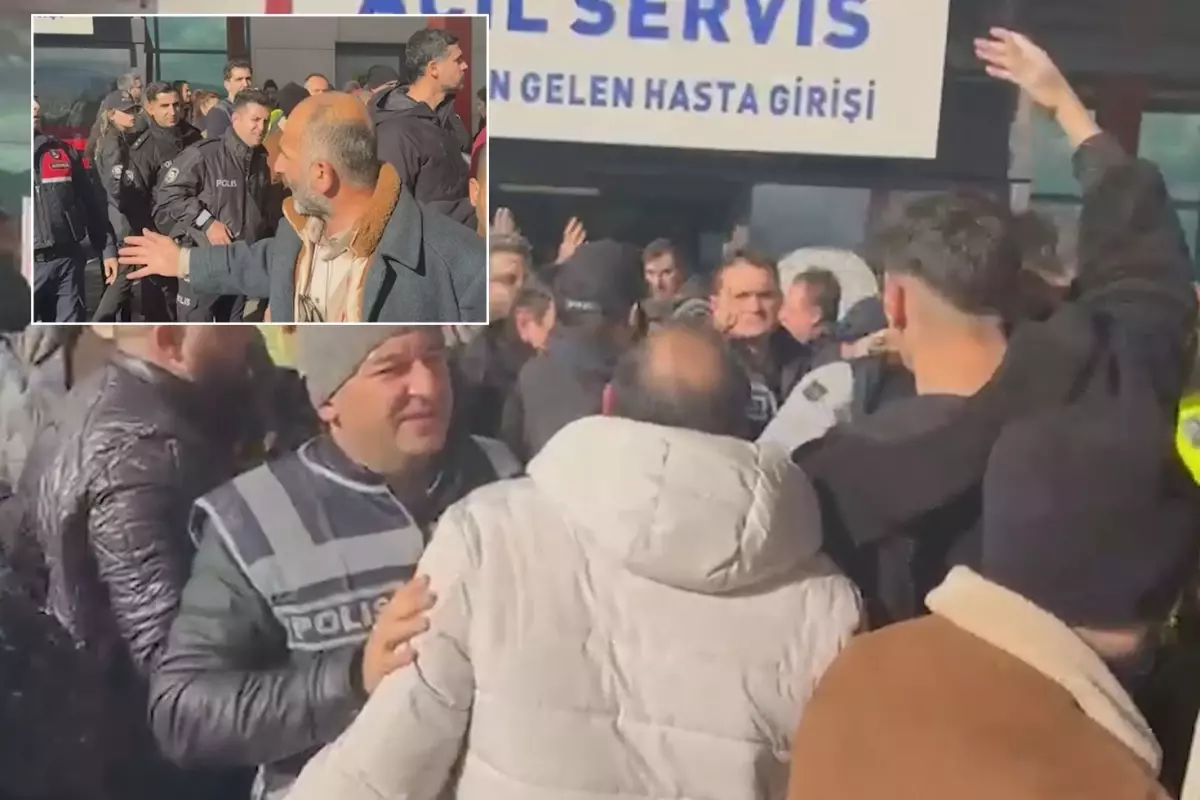 Yakalanan DEAŞ’lılara öfke seli! Halk hastaneyi ablukaya aldı